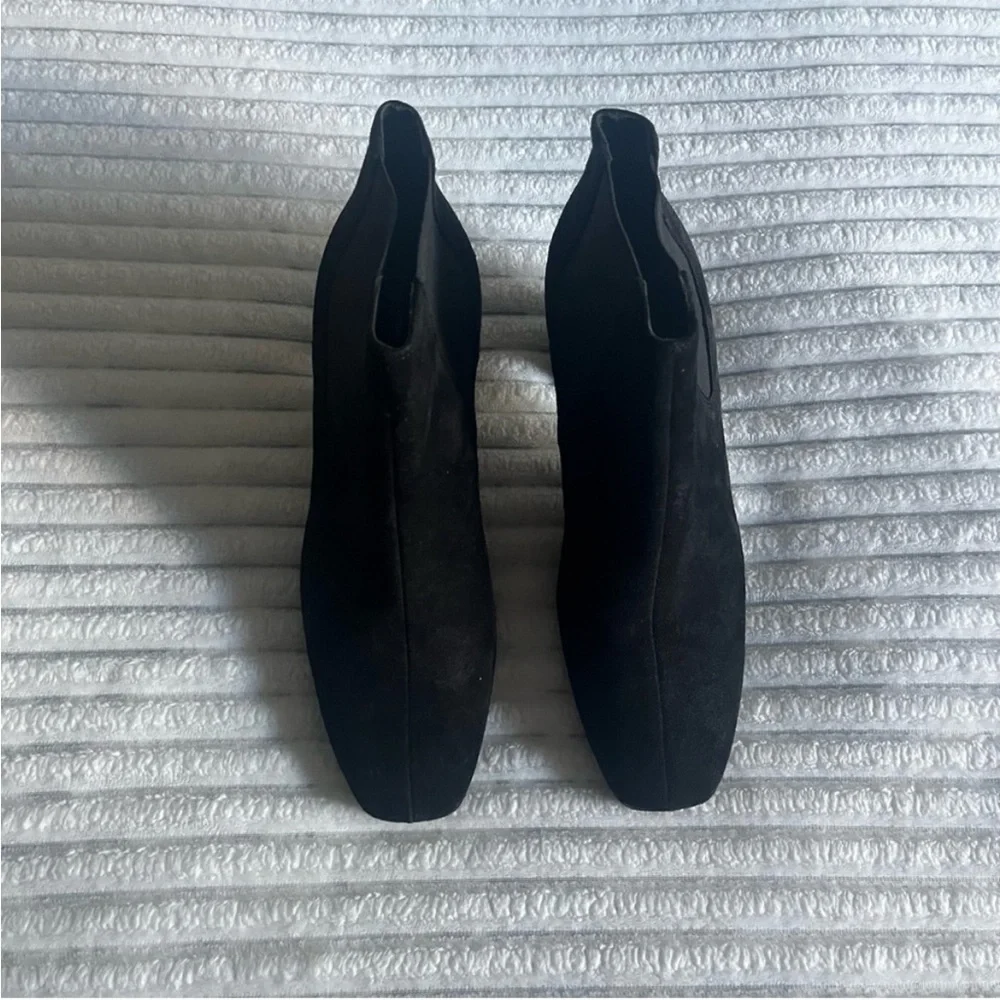 Rag & Bone Black Suede Ankle Booties